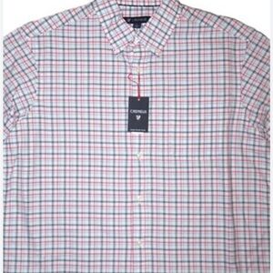 Daniel Cremieux Red and Blue Casual Button Down Shirt